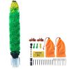 Electric Fence Netting, 35" H x 164' L, PE Net Fencing with Posts & Double-Spiked Stakes, Utility Portable Mesh for Goats, Sheep, Lambs, Deer, Hogs
