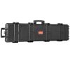 Rifle Case, Rifle Hard Case with 3 Layers Fully-protective Foams, 50 inch lockable Hard Gun Case with Wheels, IP67 Waterproof & Crushproof