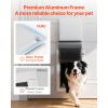 Pet Door, Large, with Three Magnetic Flaps and Metal Frame, Strong and Weatherproof Dog Door for Interior and Exterior Doors, Easy to Install