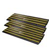 Curb Ramp, 3 Pack Rubber Driveway Ramps, Heavy Duty 33069 lbs Weight Capacity Threshold Ramp